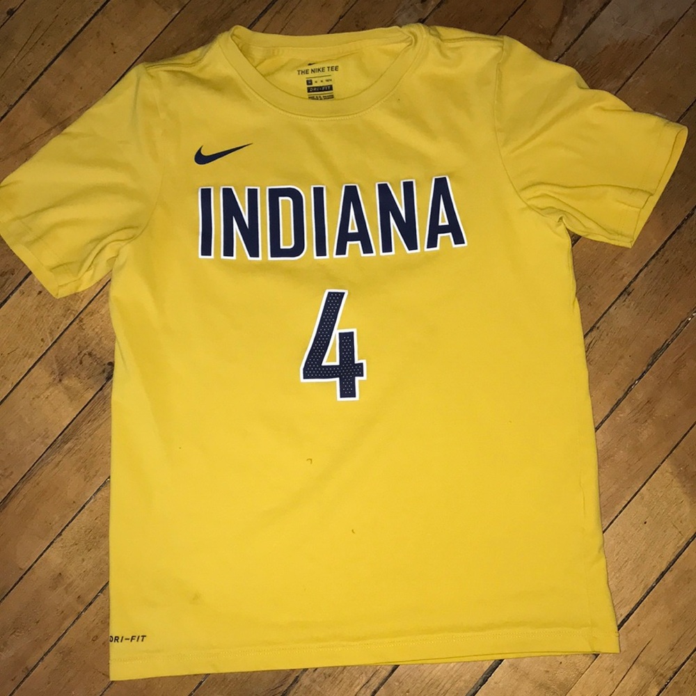 Nike Indiana Yellow #4 Dri-FIT Tee